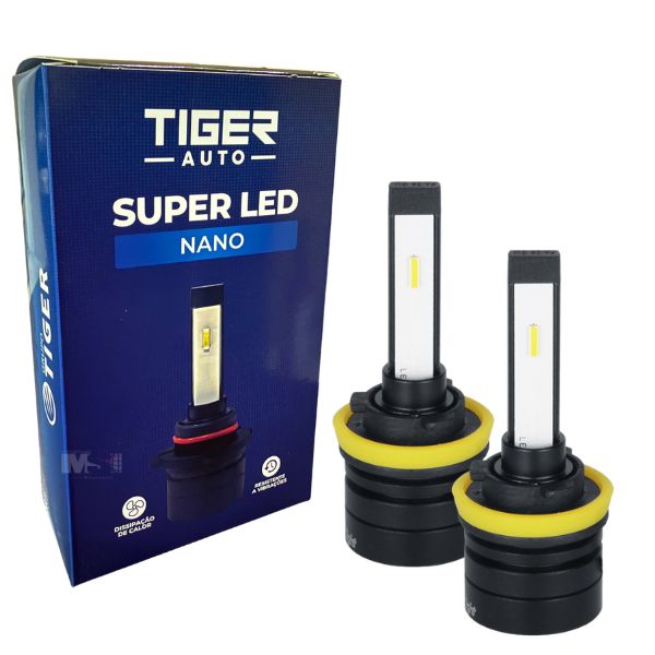LAMPADA LED NANO  TIGER  H11, 6000K, 7200 LUMENS